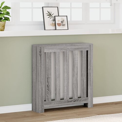 VidaXL Pokrov za radijator hrasta sonome 78x20x82 cm konstruirano drvo Slike