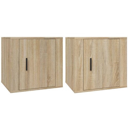 Maison Chic Dvo delni komplet Nočne omarice - Nočne mize Sonoma hrast 50x39x47 cm, (21689402) Cene