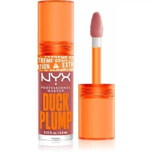 NYX Professional Makeup Duck Plump sijaj za ustnice z učinkom povečanja odtenek 03 Nude Swings 6,8 ml