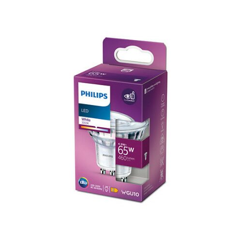 Philips led sijalica 65w gu10 wh , 929002981054 ( 17982 ) Cene