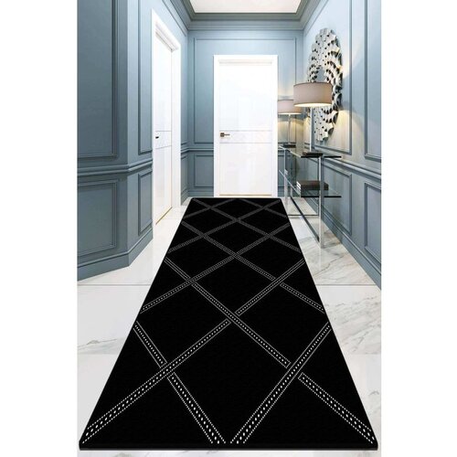 Conceptum Hypnose dotted line djt multicolor hall carpet (80 x 150) Slike
