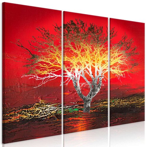  Slika - Fiery Sky (3 Parts) 90x60 Slike