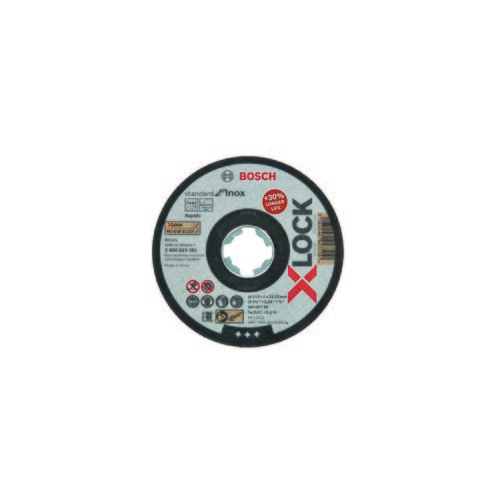Bosch Rezne ploče Standard for Inox X-LOCK s ravnim sredi&scaron;tem 2608619261 Cene