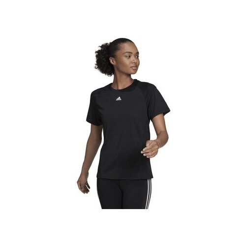Adidas Majice s kratkimi rokavi Heatrdy Training Tee Črna Slike