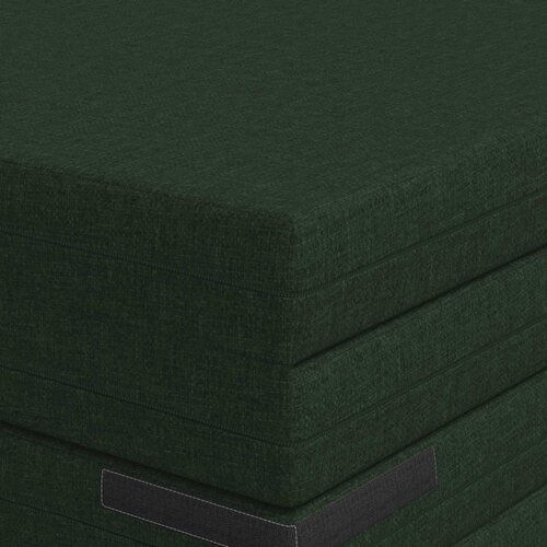 SOFA na razvlačenje 140 x 67 x 15 cm Tamnozelena Slike