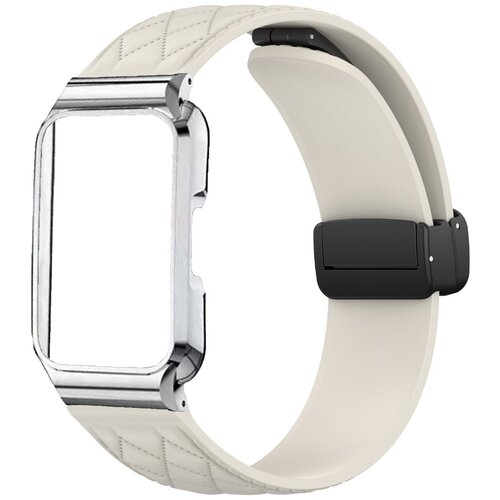 INF Zamenjava/kompatibilni del &amp;ndash; Huawei Band 11 silikonski trak, bela, (5000286176) Slike