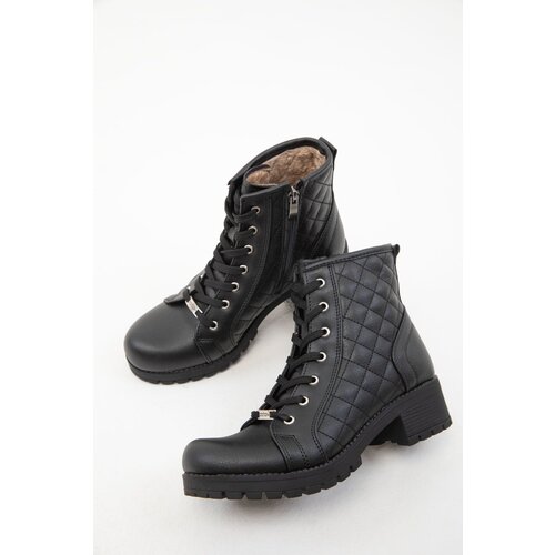 Soho Black Quilted 13786 Boots &amp;amp; Bootie Slike