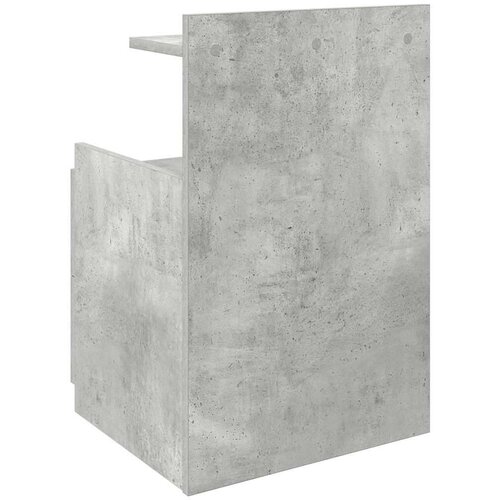 vidaXL Noćni ormarić s 2 ladice, betonsko siva 40x36,5x62 cm Cene
