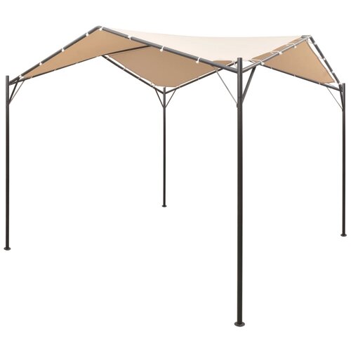 vidaXL Paviljon / nadstrešek 4x4 m jeklo bež barve, (20729703) Cene