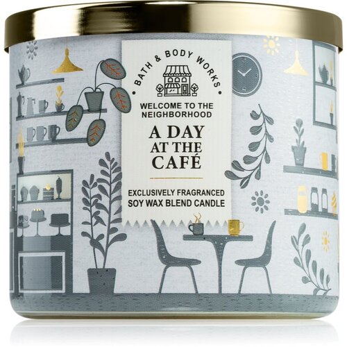 Bath &amp;amp; Body Works A Day At The Caf&amp;eacute; mirisna svijeća 411 g Slike