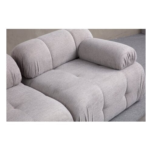 Atelier Del Sofa ugaona garnitura petite 2 light grey Cene