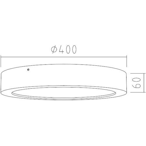  APLED - LED plafonsko svetlo RONDO LED/36W/230V prečnik 40 cm hrast Slike