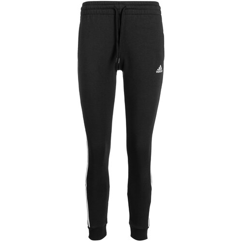 Adidas Sportske hlače 'Essentials' crna / bijela Cene