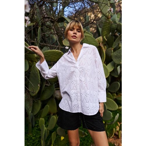 Marisse Women&amp;#039;s Shirt L-Ko-4660 White Slike