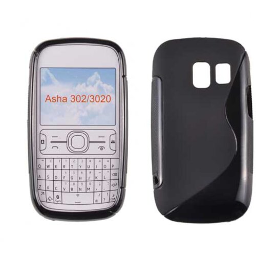  S silikonski ovitek nokia asha 302 črn Slike