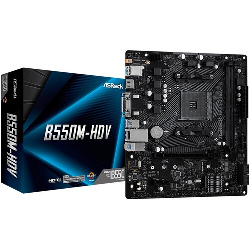 AsRock MB (AM4, B550, 2xDDR4,1xPCIe x16,1xPCI Ex1, 6xSATA3 , M.2, DP,HDMI,DVI, USB 3.2) ATX Cijene