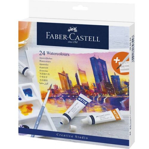 Faber-Castell FABER CASTELL Set vodenih boja u tubi 24/1 169624 Slike