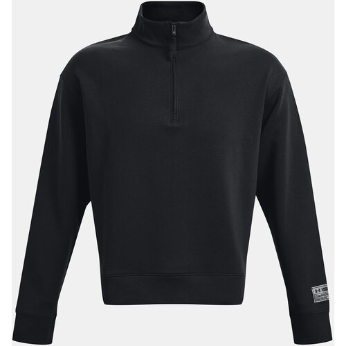 Under Armour Sweatshirt UA Summit Knit 1/2 Zip-BLK - unisex Cene