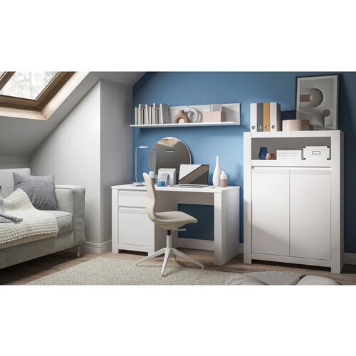 Premium Living Komoda Novi, Bela Mat Slike