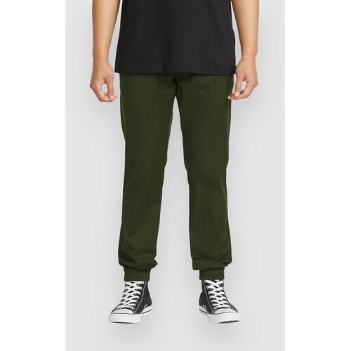 Volcom Frickin Slim Trenirka dark green Cene