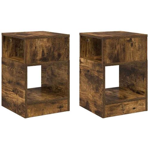 Konačna Stolić 2 pcs Dimljeni hrast 30 5 x 30 x 45 cm Slike