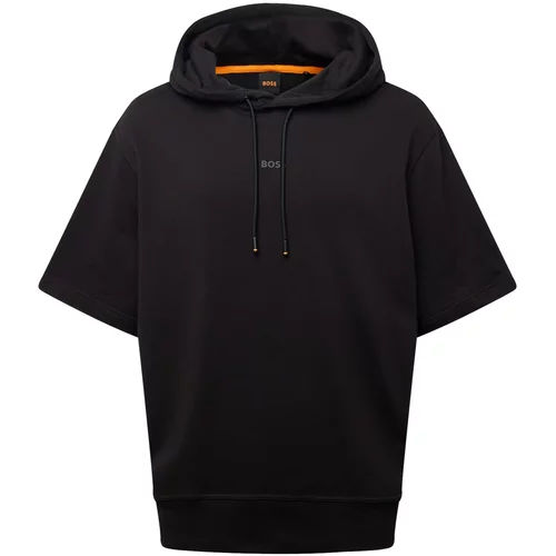 BOSS Orange Sweater majica crna