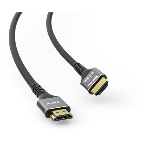  Kabl S-link SLX-HD4K20 HDMI na HDMI M/M v2.0 4K/30Hz Metal 20m Cene