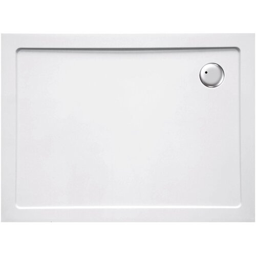 Sanotechnik pravokotna tu&amp;scaron; kad 100 cm x 80 cm bela Slike