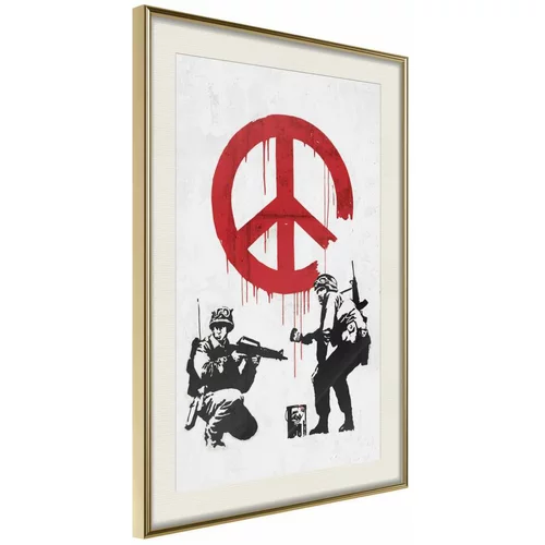  Poster - Banksy: CND Soldiers II 40x60