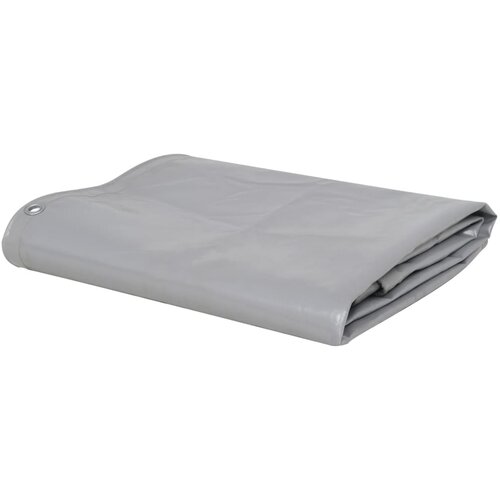 vidaXL Ponjava 650 g/m² 4x6 m siva Cene