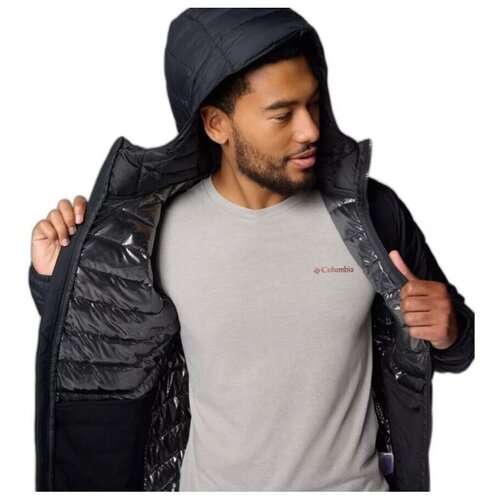 Columbia Puhovke Powder Lite II Hooded Jacket Črna Cene