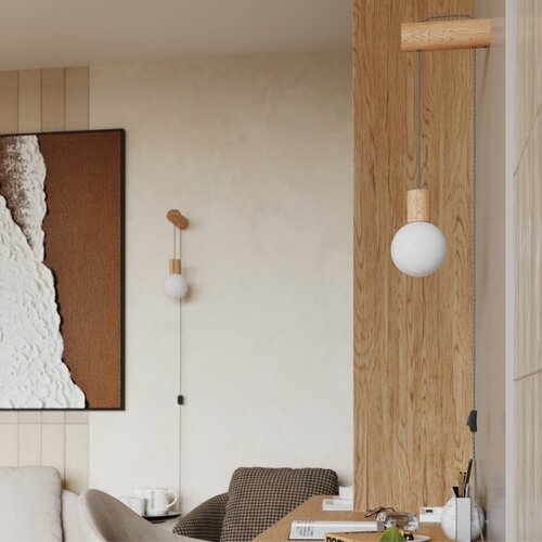 Nice Lamps Stenska svetilka v naravni barvi Arcadia &amp;ndash; Slike