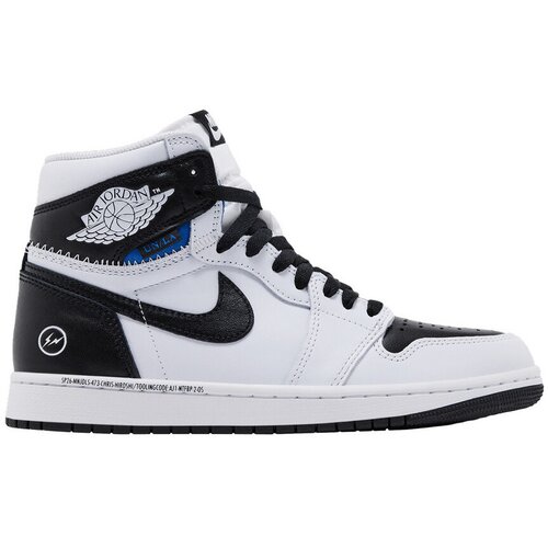 Nike Modne superge Jordan 1 Retro High OG SP Fragment x Union LA White Black Črna Slike