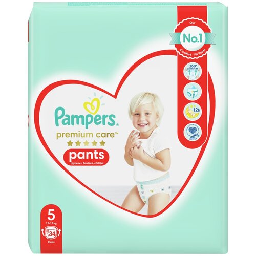 Pampers plenice Premium Pants Premium hlačne plenice VP S5 34 kos (12-17 kg) 34 kos 1007000392 Cene