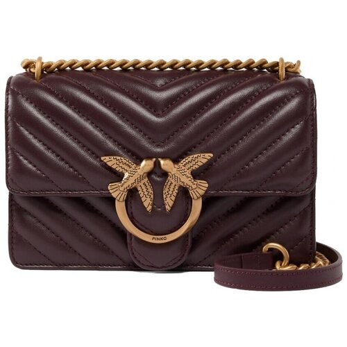 Pinko Torbe LOVE ONE MINI LIGHT DC Kostanjeva Cene