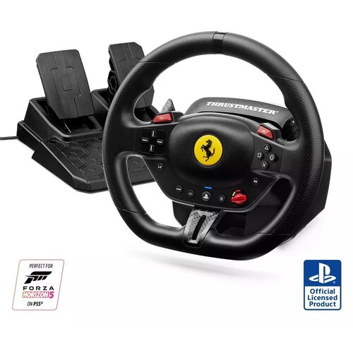 Thrustmaster T98-P FERRARI 296 GTB Black Steering wheel + Pedals PC, PlayStation 4, PlayStation 5 Cijene