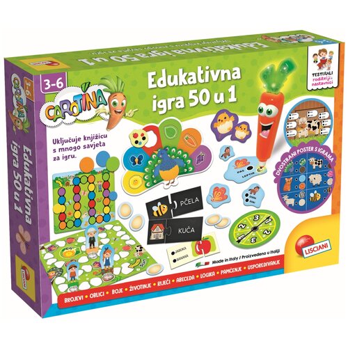 Lisciani edukativna igra 50u1 Cijene
