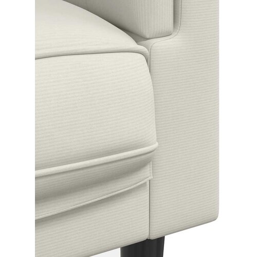  3-dijelni set sofa s jastucima krem bar&amp;scaron;unasti Slike