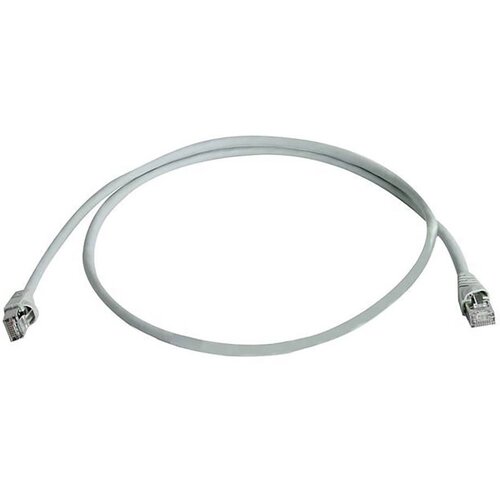 Telegärtner L00006D0078 RJ45 omrežni kabel\, Patch kabel CAT 5e F/UTP 15.00 m siva ognjevaren\, z za&scaron;čitnim zapornim zatičem 15 m, (20419012) Cene