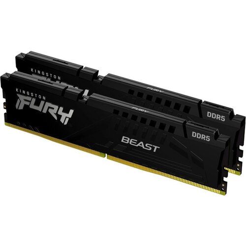 Kingston RAM DDR5 32GB (2x16GB) 5200MHz FURY Beast Black KF552C40BBK2-32 Cene