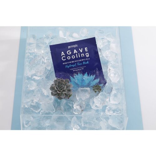 Petitf&amp;eacute;e Agave Cooling intenzivna hidrogelna maska za pomiritev kože 32 g Slike