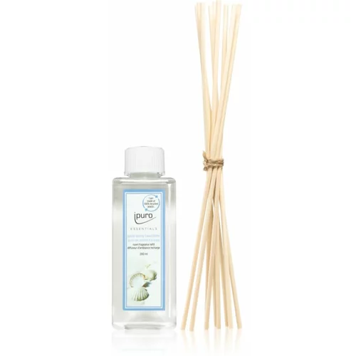 IPURO Essentials Sunny Beachtime punjenje za aroma difuzer + zamjenski štapići za aroma difuzor 200 ml