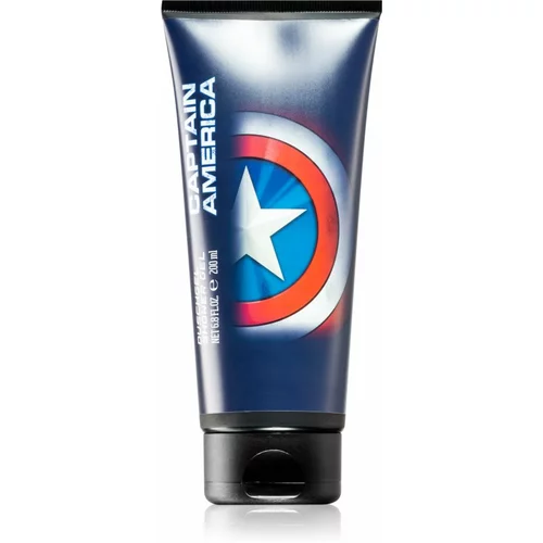 Marvel Avengers Captain America nežni gel za prhanje 200 ml