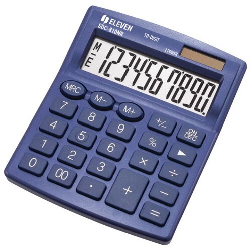  KALKULATOR KOMERCIJALNI 10MJESTA ELEVEN SDC-810NRNVE PLAVI Cene