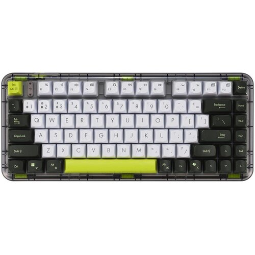 Asus KD201 Jelly75 Keyboard Volt Green Wireless tastatura Cene