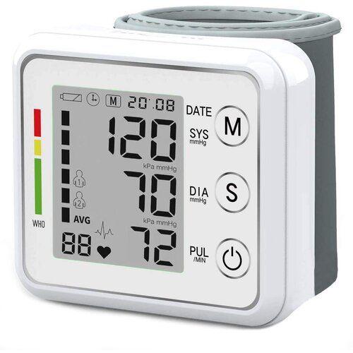  Elektronski LCD zapestni manometer - merilnik krvnega tlaka Slike