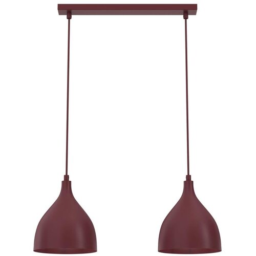  Luster na sajli NOAK CLASSIC 2xE27/15W/230V bordo Cene