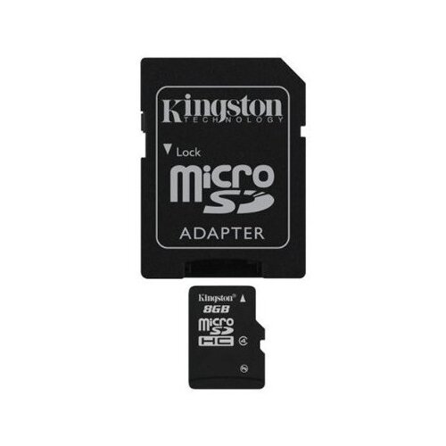 Kingston SPOMINSKA KARTICA 8 GB micro SD (2v1 MICRO-SDHC ) Cene
