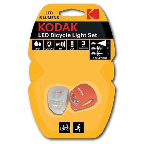 Kodak Svjetla za bicikl set prednje i stražnje, 6 lm, tri načina rada Cijene