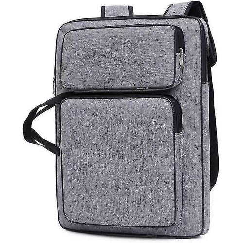Venisymlis A3 Artist Portfolio Box Artist Tote Bag Z Ročajem Art Storage Bag Tote Organizator (1 Kos) (Siva), (22070145) Cene